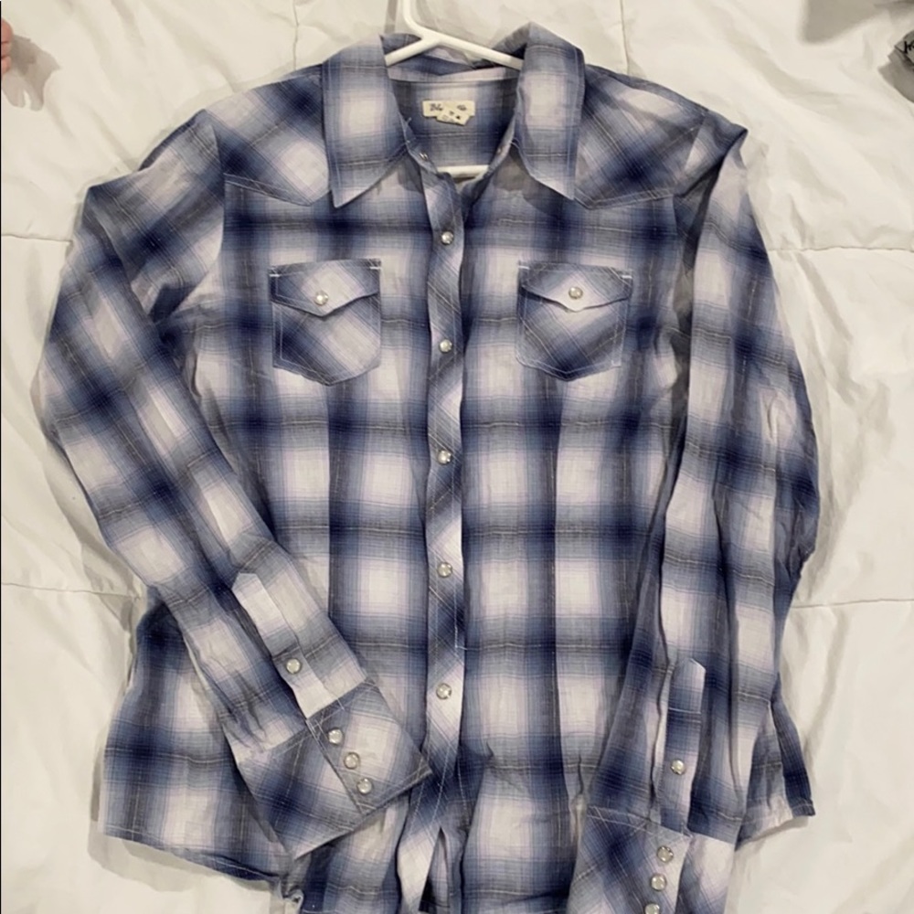 Bluenotes long sleeve button shirt
